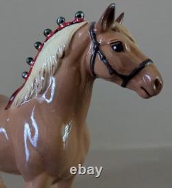 Hagen Renaker Chestnut Cinco DW Draft Horse #310 Retired New