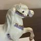 Hagen Renaker Circus Pony, Head Up, Purple Harness, Hard-to-find
