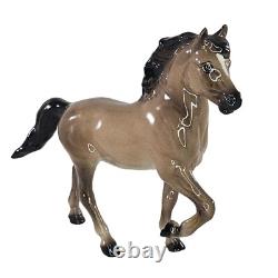 Hagen Renaker DW Morgan Stallion Thunder Figurine Brown Glossy Repaired