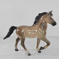 Hagen Renaker DW Morgan Stallion Thunder Figurine Brown Glossy Repaired