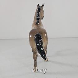 Hagen Renaker DW Morgan Stallion Thunder Figurine Brown Glossy Repaired