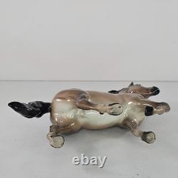 Hagen Renaker DW Morgan Stallion Thunder Figurine Brown Glossy Repaired
