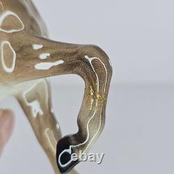 Hagen Renaker DW Morgan Stallion Thunder Figurine Brown Glossy Repaired