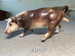 Hagen Renaker Designers Workshop Hereford Steer B-690 (Pairs with Cutting Horse)