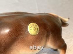 Hagen Renaker Designers Workshop Hereford Steer B-690 (Pairs with Cutting Horse)