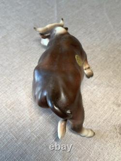 Hagen Renaker Designers Workshop Hereford Steer B-690 (Pairs with Cutting Horse)