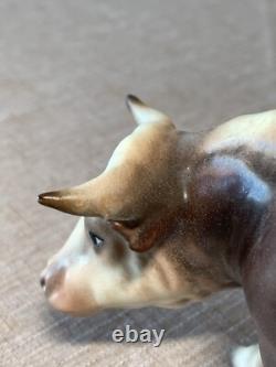 Hagen Renaker Designers Workshop Hereford Steer B-690 (Pairs with Cutting Horse)