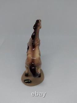 Hagen-Renaker Miniature Porcelain Rearing Mustang Special Run 1 Of 200 WithSticker