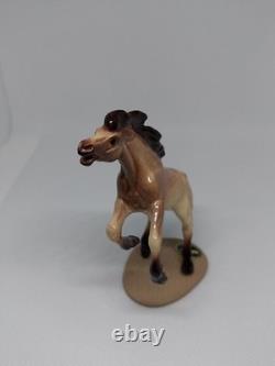 Hagen-Renaker Miniature Porcelain Rearing Mustang Special Run 1 Of 200 WithSticker