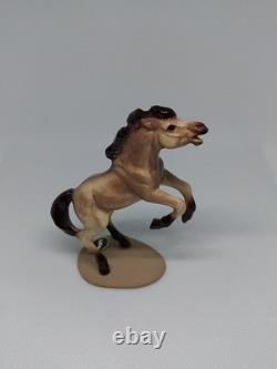 Hagen-Renaker Miniature Porcelain Rearing Mustang Special Run 1 Of 200 WithSticker