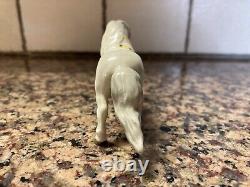 Hagen Renaker Miniatures Head Down Circus Pony With Yellow Harness