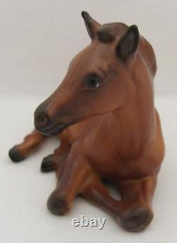 Hagen Renaker Miss Pepper Brown Morgan Foal Horse Figurine With Paper Label