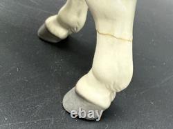 Hagen Renaker Percheron Draft Crusader Ceramic Horse 8 Figure READ REPAIRED
