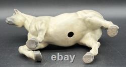 Hagen Renaker Percheron Draft Crusader Ceramic Horse 8 Figure READ REPAIRED