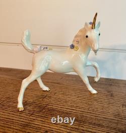 Hagen Renaker-RARE Vintage HR 4 3/4 Ceramic DW Unicorn-Maureen Love