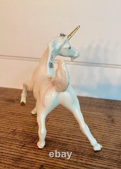 Hagen Renaker-RARE Vintage HR 4 3/4 Ceramic DW Unicorn-Maureen Love