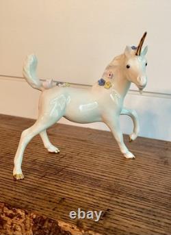 Hagen Renaker-RARE Vintage HR 4 3/4 Ceramic DW Unicorn-Maureen Love