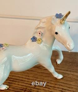 Hagen Renaker-RARE Vintage HR 4 3/4 Ceramic DW Unicorn-Maureen Love