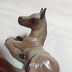 Hagen Renaker Rose Grey Arabian Lying Foal Figurine Monrovia Maureen Love