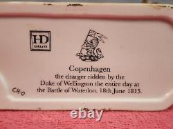 Halcyon Days Porcelain Duke of Wellington's Horse'Copenhagen