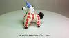 Handmade Dymkovo Toy Figurine Horse Russian Folk Art Porcelain Hand Painted Miniature