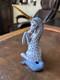 Herend Blue Fishnet Unicorn Figurine-4 3/4 Tall