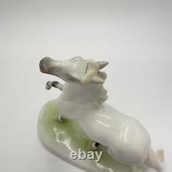Herend Hungary Porcelain Figurine Stallion 7in Horse Lipizzaner C 1939
