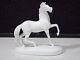 Herend Hungary White Porcelain Blanc De Chine Standing Horse Figurine #5287