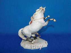 Herend Man training horse figurine porcelain