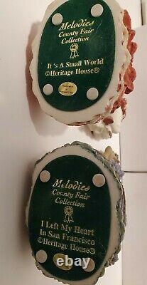 Heritage House Melodies lot of 16 County Fair Collection Musical Carousels