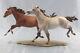 Horse Horses Figurine Porcelain Figurine Horse Figure Emperor 1980 Gallop