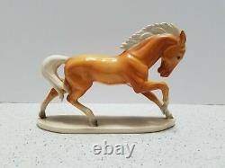Horse Porcelain German Hertwig Figurine Statue Sculpture Vintage 1941 to 1958