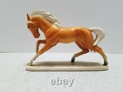 Horse Porcelain German Hertwig Figurine Statue Sculpture Vintage 1941 to 1958
