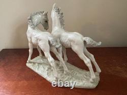 Horse Porcelain Hutschenreuther figurine The Foals by Karl Tutter