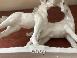 Horse Porcelain Hutschenreuther figurine The Foals by Karl Tutter
