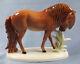 Horse Volkstedt Figure Porcelain Figurine Iceland Branch