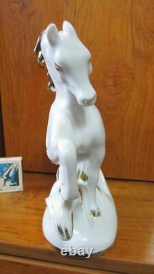 Horse foal USSR russian porcelain figurine LFZ Lomonosov Vintage 4718u