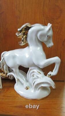 Horse foal USSR russian porcelain figurine LFZ Lomonosov Vintage 4718u