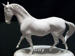 Horse franklinmint Ceramic porcelain pottery Figurine sculpture Pamela Du Boulay