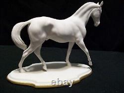 Horse franklinmint Ceramic porcelain pottery Figurine sculpture Pamela Du Boulay