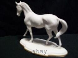 Horse franklinmint Ceramic porcelain pottery Figurine sculpture Pamela Du Boulay