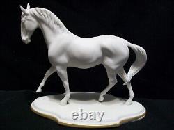 Horse franklinmint Ceramic porcelain pottery Figurine sculpture Pamela Du Boulay