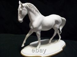 Horse franklinmint Ceramic porcelain pottery Figurine sculpture Pamela Du Boulay