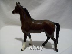 Horse pony porcelain ceramic Goebel Germany equine Figurine Pottery Vintage RARE