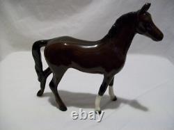 Horse pony porcelain ceramic Goebel Germany equine Figurine Pottery Vintage RARE