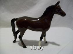 Horse pony porcelain ceramic Goebel Germany equine Figurine Pottery Vintage RARE