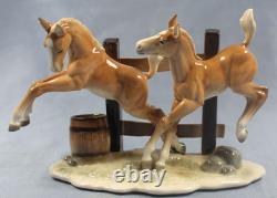 Horses Horse Porcelain Hutschenreuther Porcelain Figurine Haflinger Foal Figure