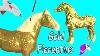 How To Make Custom Breyer Gold Florentine Horse Do It Yourself Melting Wax Painting Craft Video