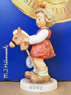 Hummel Figurine JUST HORSIN AROUND HUM 2043/A Goebel PORCELAIN HORSE MIB G026