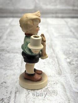 Hummel Figurine MEL 3 Boy With Horse Candle Holder TMK2 Germany #117 Goebel